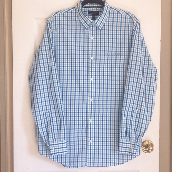 Banana Republic check button down - Picture 4 of 7